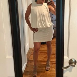 White dress cocktail dress